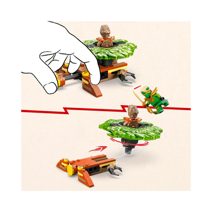 LEGO Ninjago - Lloyd VS Elemental Monster Spinner (71850)