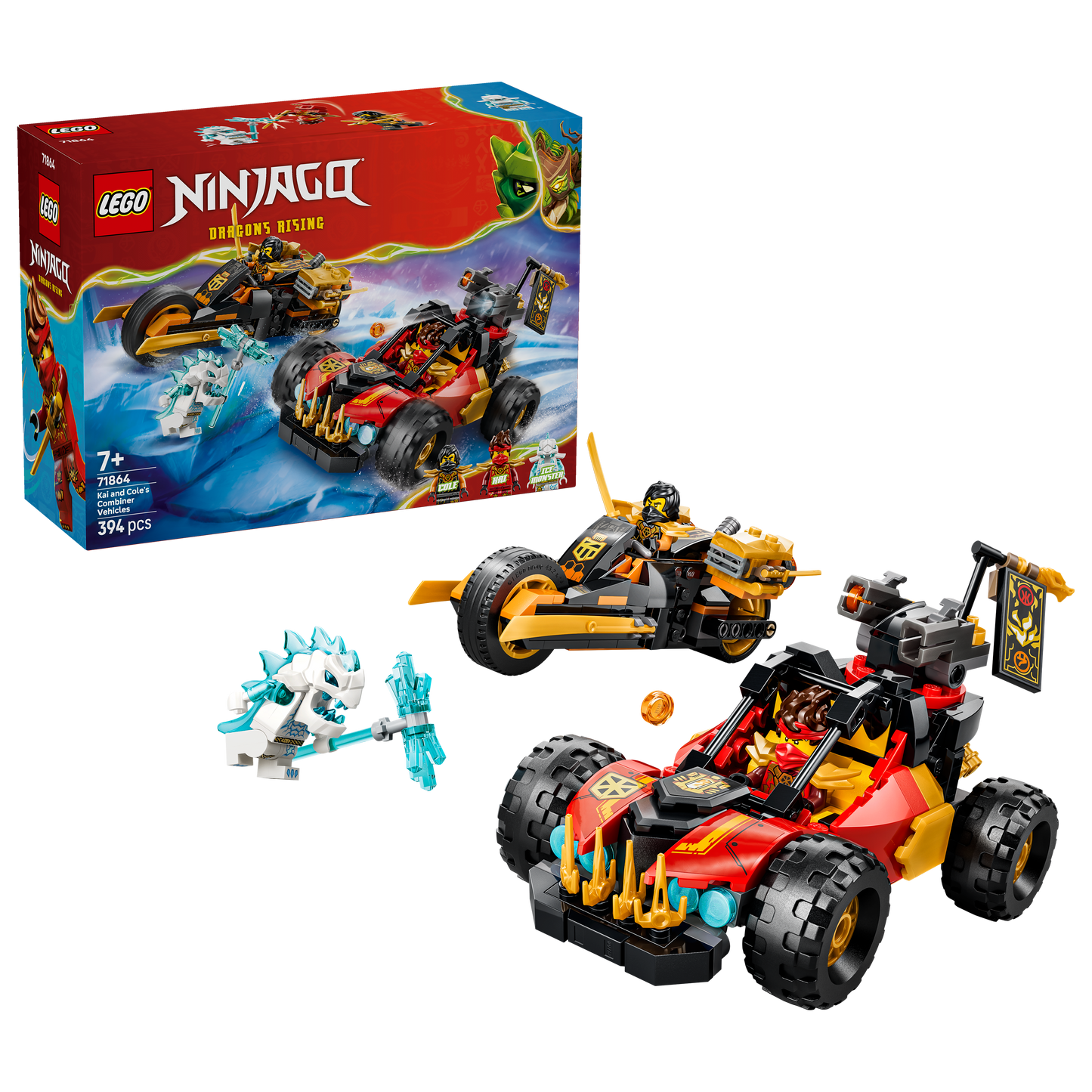 LEGO Ninjago - Kai And Cole Combines Vehicle (71864)