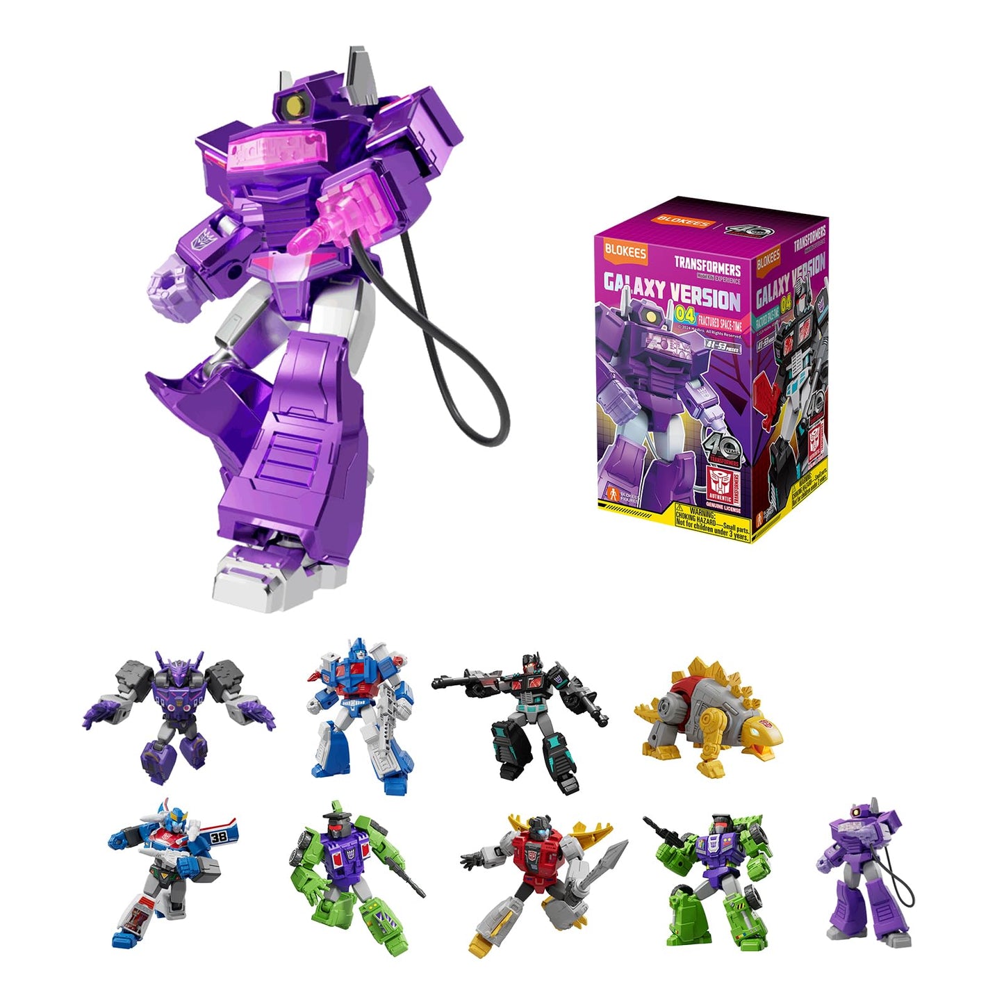 Transformers - Blokees Figures - Galaxy Version 04 - Fractured Space-Time