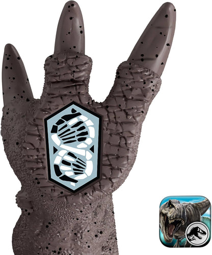 Jurassic World Rebirth - Launch ‘N Battle Vehicle with 1 Human & 1 Raptor Figure