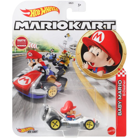 Hot Wheels - Mario Kart - Baby Mario