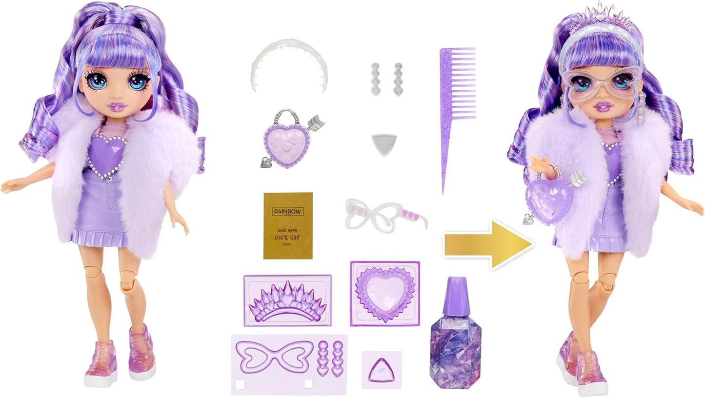 Rainbow High Crystal Fashion Doll - Violet Willow