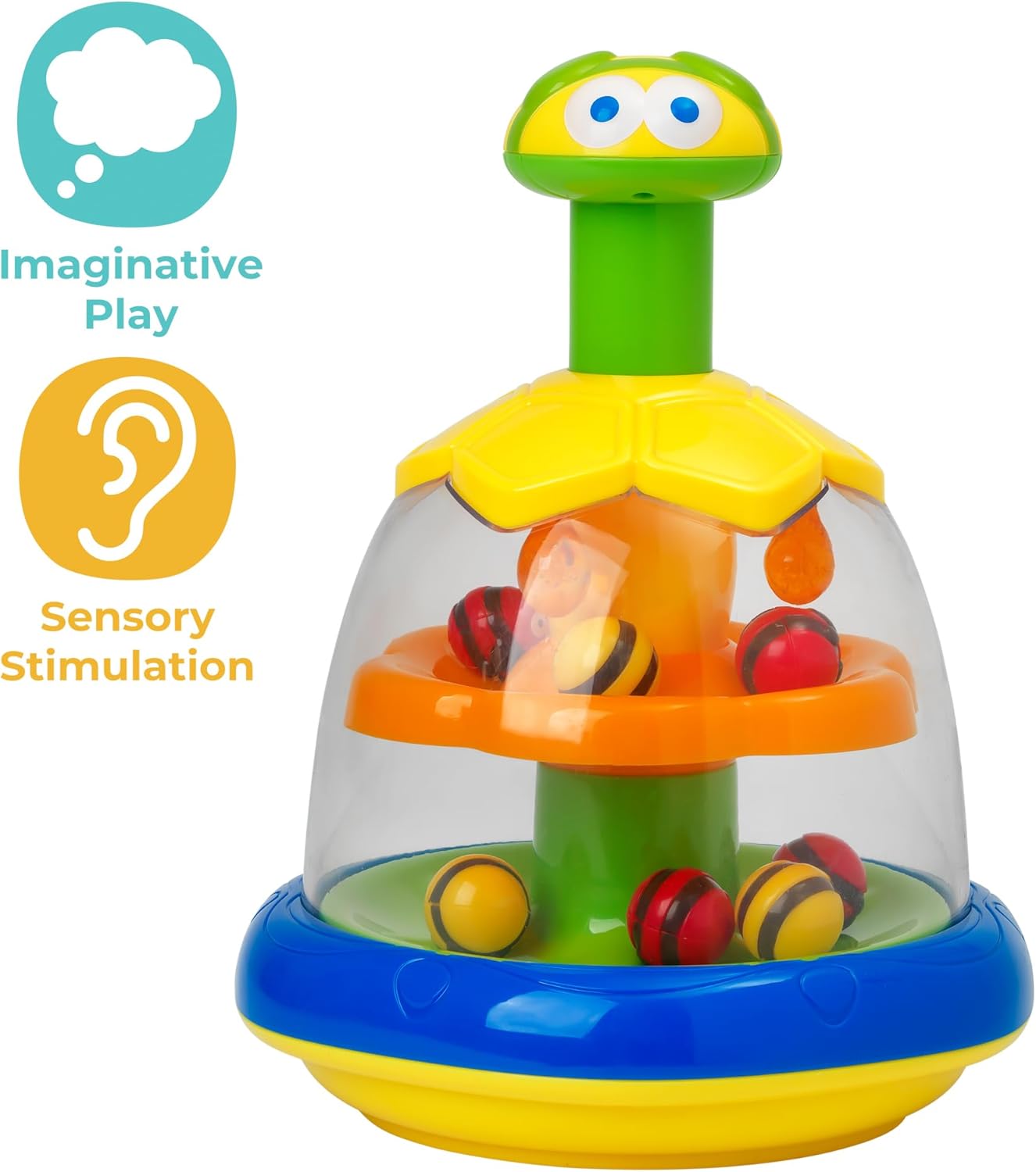 John Adams | Play Tots - Busy Bees Spinning Top