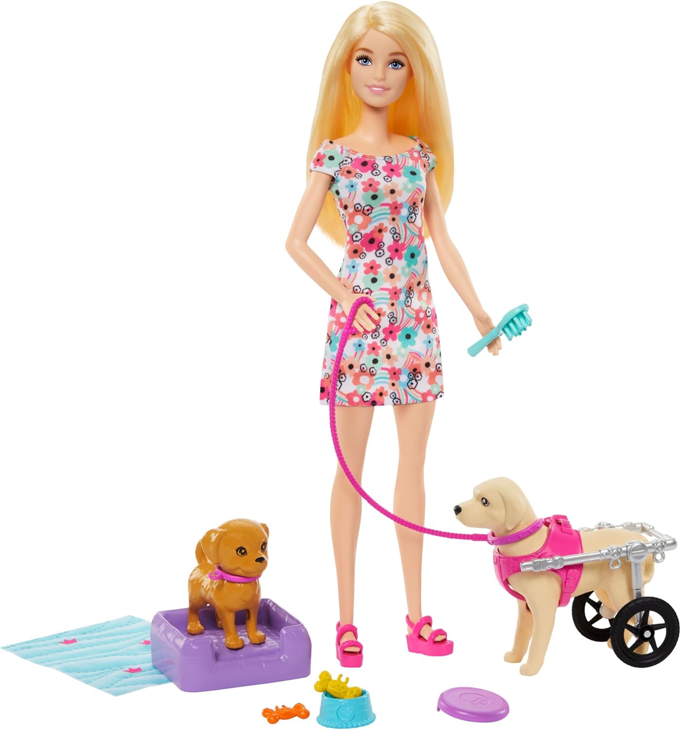 Barbie - Walk & Wheel Pet