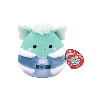 Squishmallows - Troye the Teal Troll in Winter Outfit