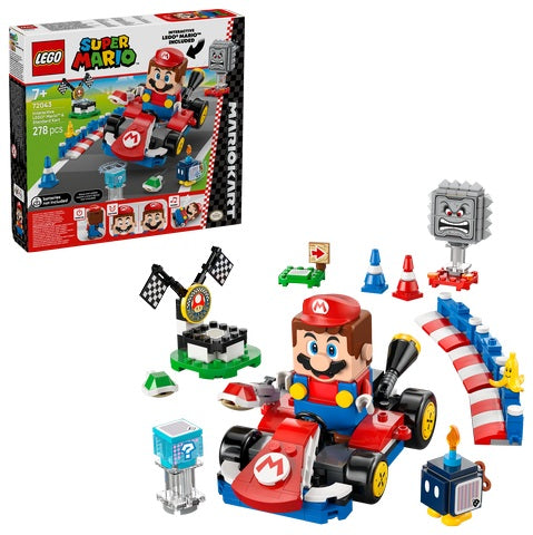 LEGO Super Mario - Interactive LEGO Mario and Standard Kart (72043)