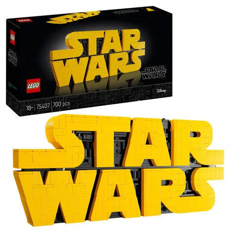 LEGO Star Wars - Brick-Built Star Wars Logo (75407)