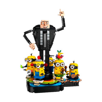 LEGO Minions The Rise of Gru - Brick-Built Gr and Minions (75582)