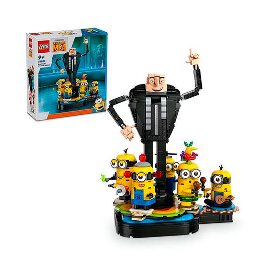 LEGO Minions The Rise of Gru - Brick-Built Gr and Minions (75582)