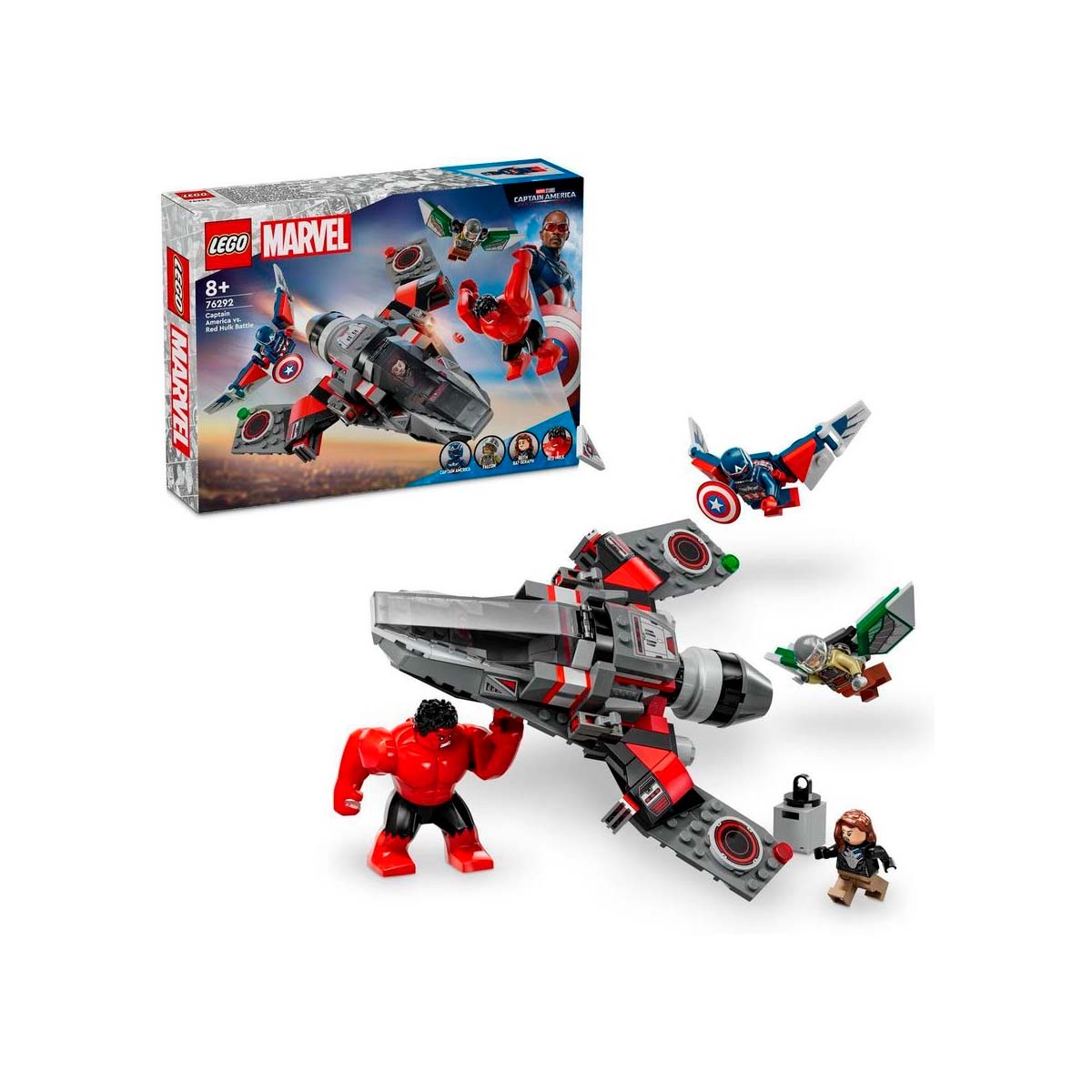 LEGO Marvel - Captain America VS Red Hulk (76292)