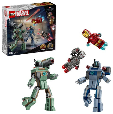 LEGO Marvel - Iron Man & War Machine VS Hammer Drones (76320)