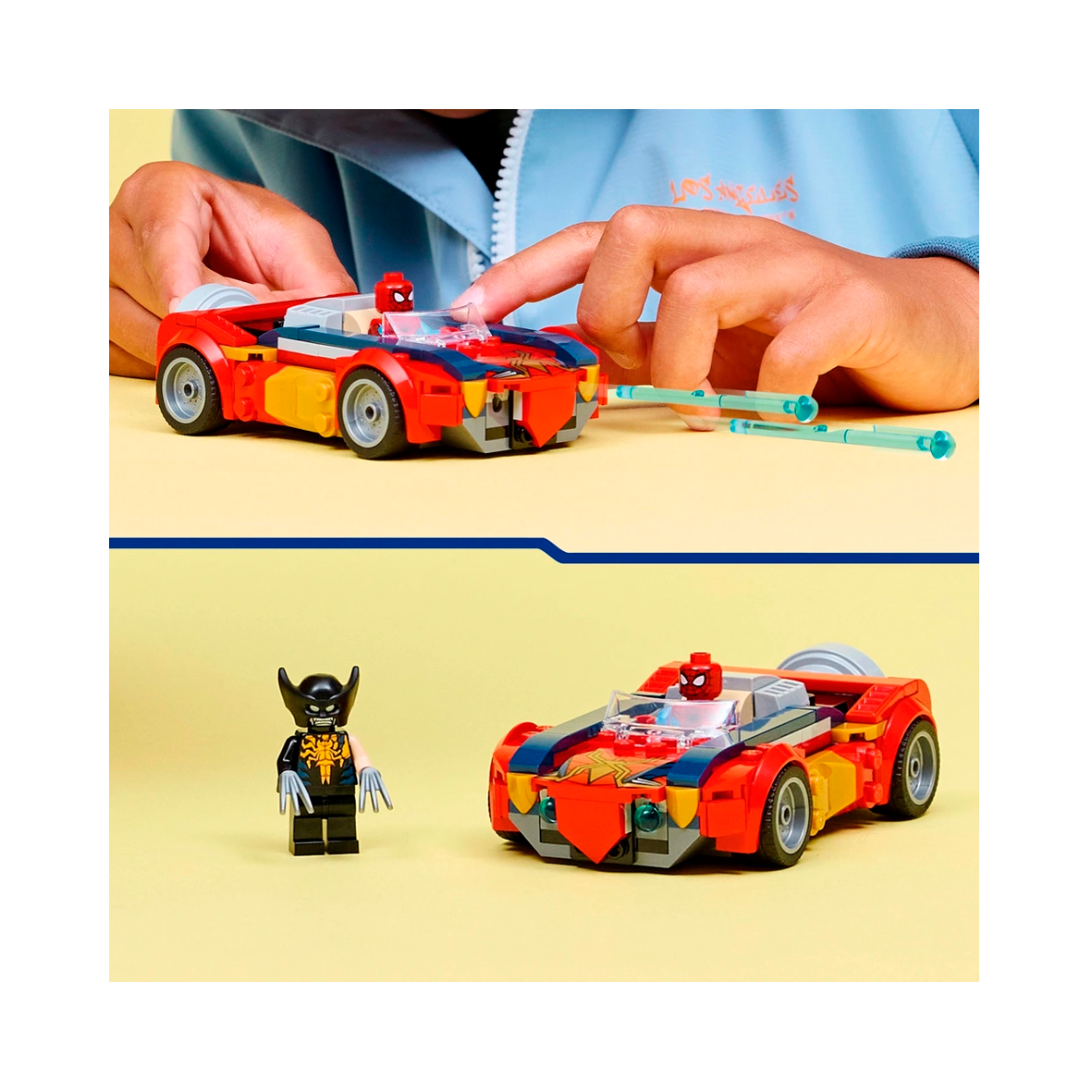 LEGO Marvel - Spider-Man Car VS Venomized Wolverine (76336)