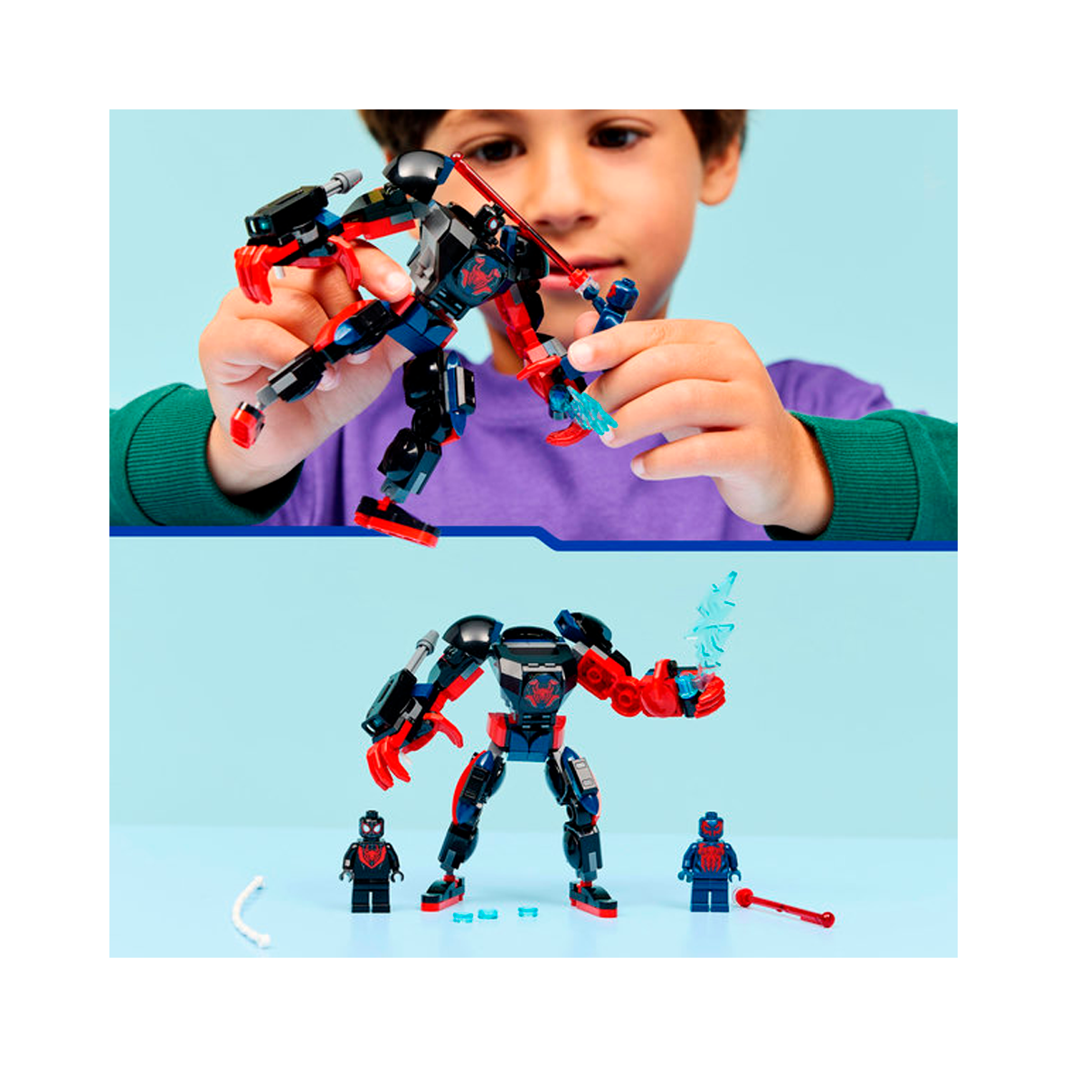LEGO Marvel - Miles Morales Mecha VS Spider-Man 2099 (76337)