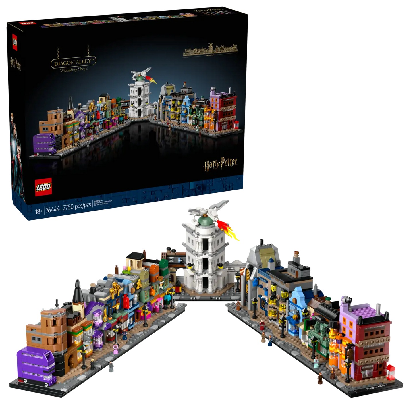 LEGO Harry Potter - Diagon Alley Wizarding Shops (76444)
