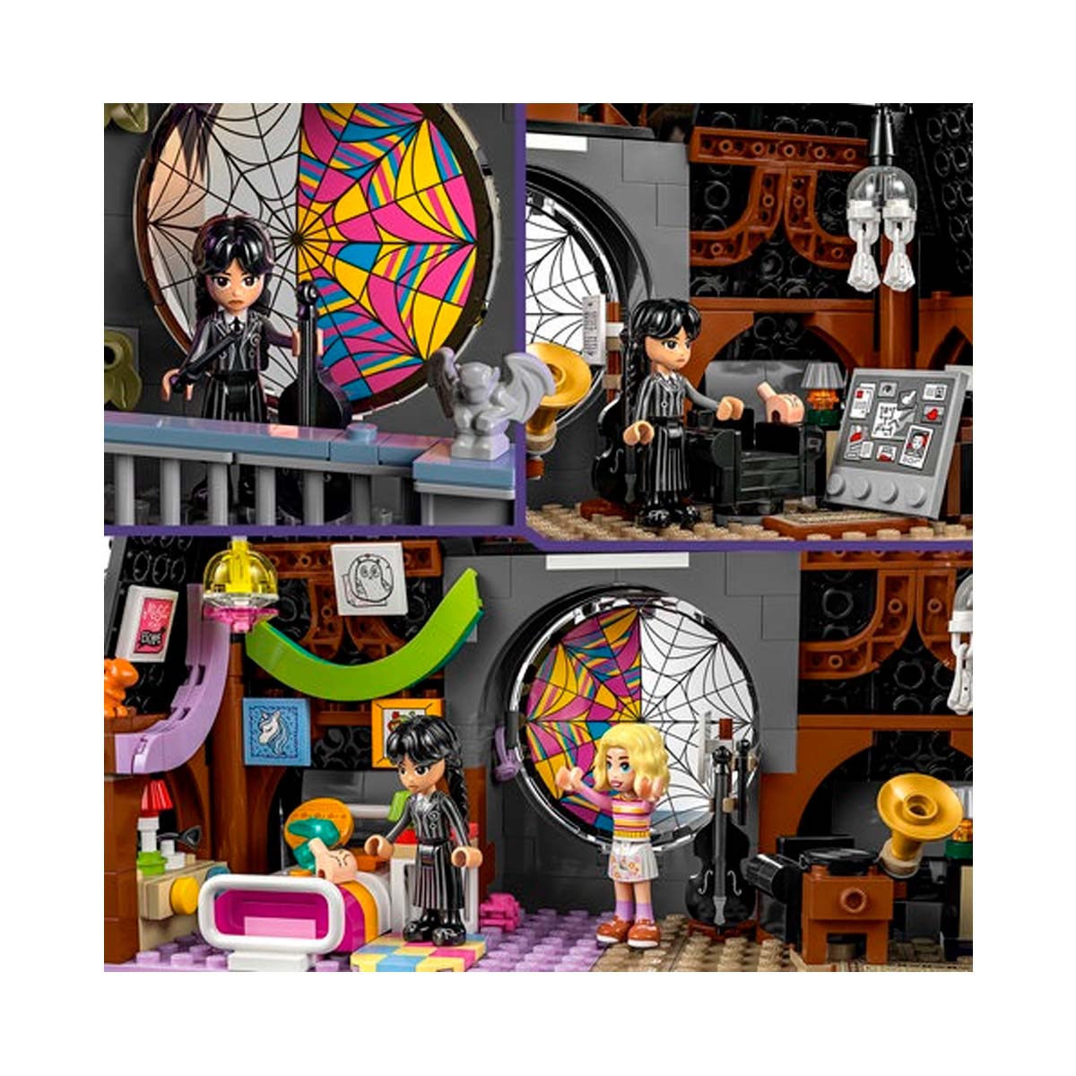 LEGO Wednesday - Wednesday & Enids Dorm Room (76781)