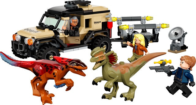 LEGO Jurassic World - Pyroraptor & Dilophosaurus Transport (76951)