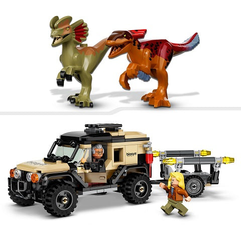LEGO Jurassic World - Pyroraptor & Dilophosaurus Transport (76951)
