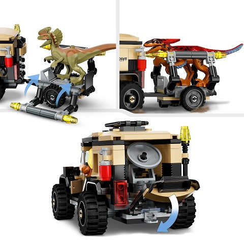 LEGO Jurassic World - Pyroraptor & Dilophosaurus Transport (76951)