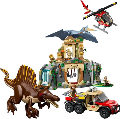 LEGO Jurassic World - Spinosaurus & Quetzalcoatlus Air Mission (76976)