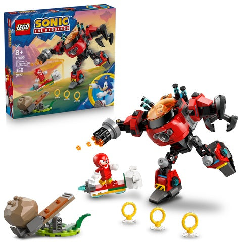 LEGO Sonic - Knuckles VS Dr. Eggman Egg Crusher Mech (77005)