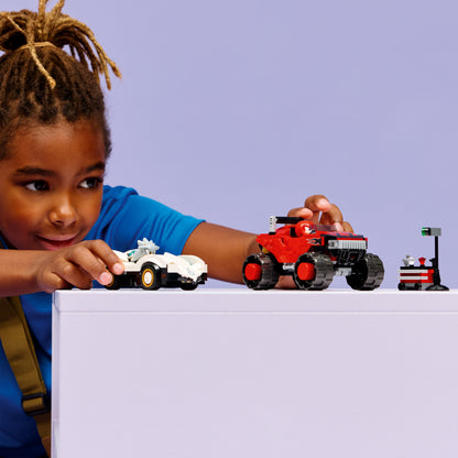 LEGO Sonic - Silver's Car VS Knuckles' Monster Truck (77118)