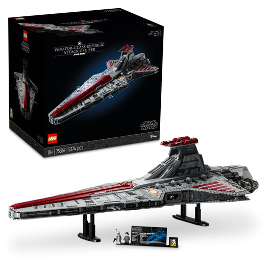 LEGO Star Wars - Venator-class Republic Attack Cruiser, Ultimate May The 4th Collectibles (75367)