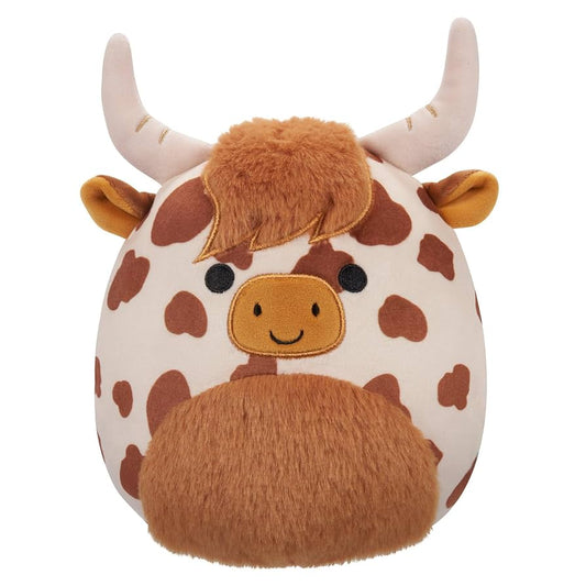 Squishmallows - Little Plush -  Alonzo the Brown and White Highland Cow