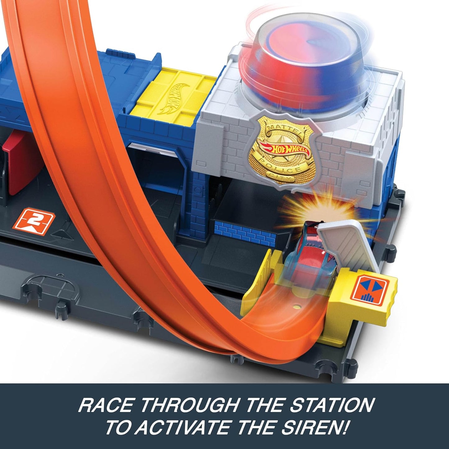 Hot Wheels - City - Super Police Station