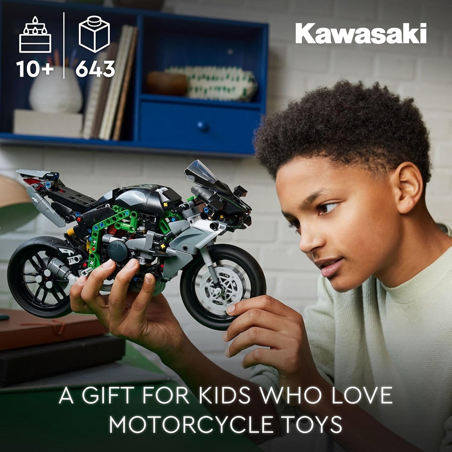 LEGO Technic - Kawasaki Ninja H2R Motorcycle (42170)