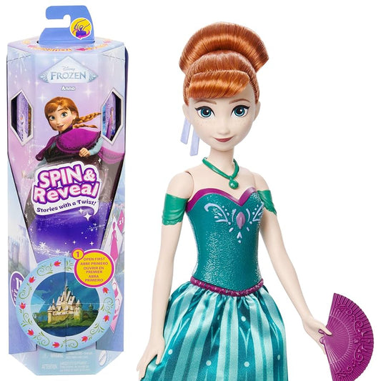 Frozen - Anna Spin & Reveal Twist Doll