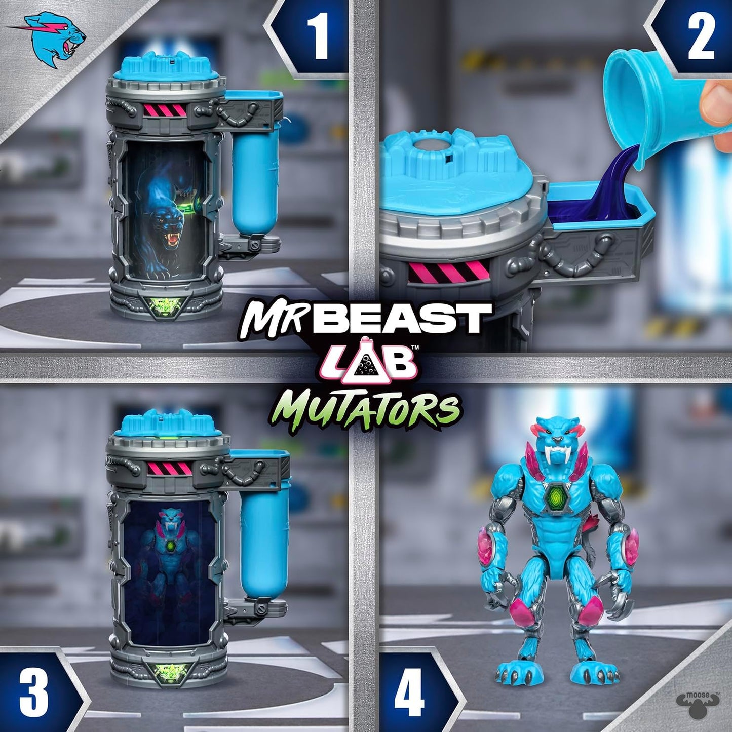 Mr Beast - Lab Mutators, Mutate The Ultimate Beast - Iconic Panther