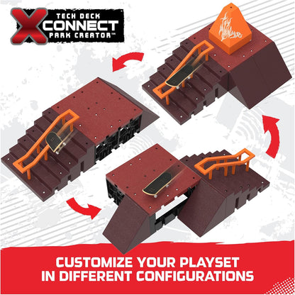 Tech Deck - Pyramid Shredder 2.0, X-Connect Park Creator