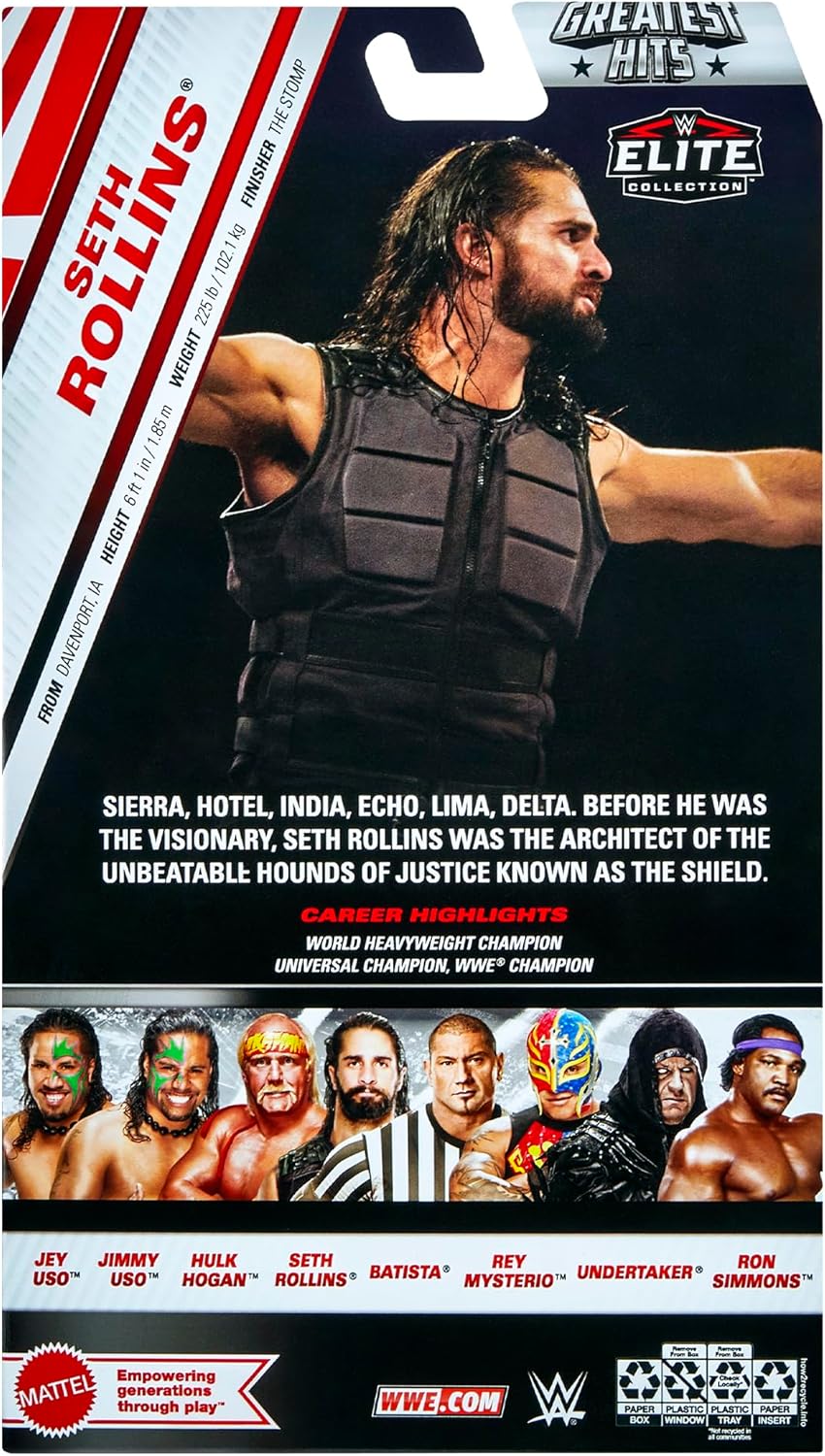 WWE - Elite Figure Collection - Seth Rollins