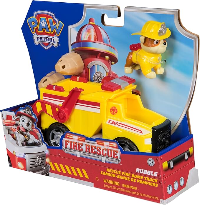 Paw Patrol - Fire Rescue Rubble Dump Truck