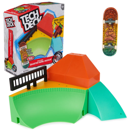 Tech Deck - Quarter Bowl Ruckus X-Connect Park Creator