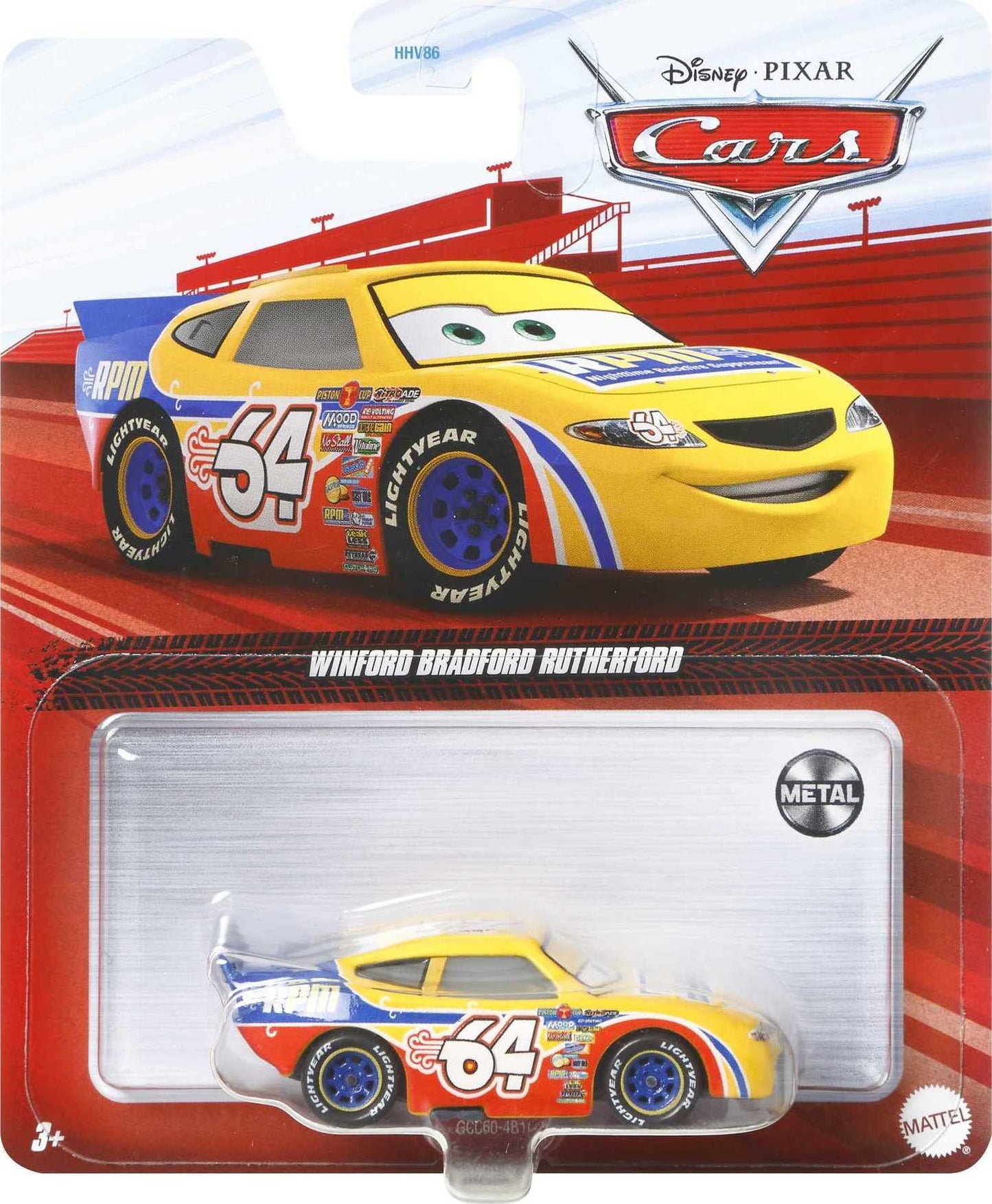 Disney Cars - Die-Cast Single Cars - Winford