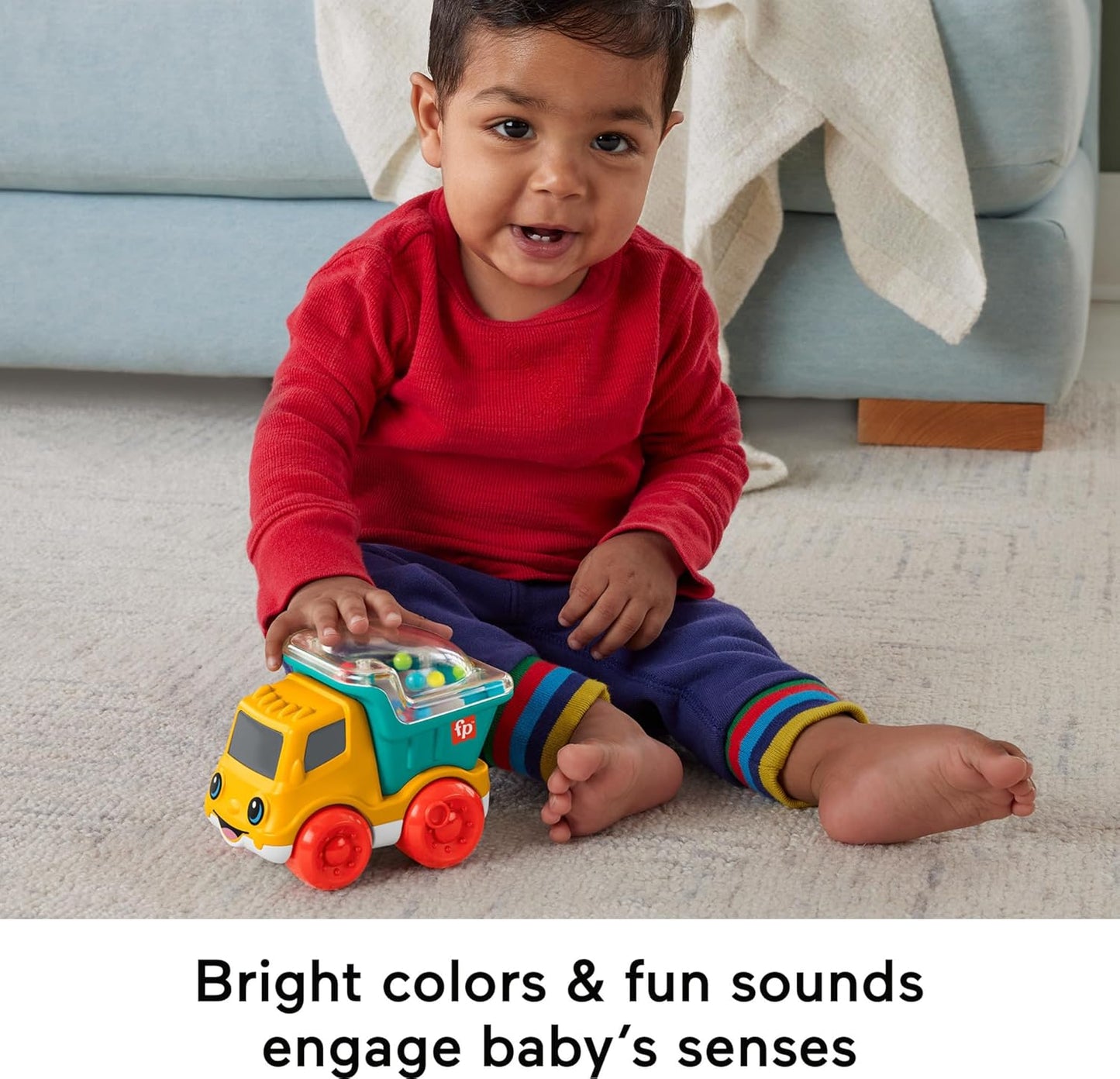Fisher-Price - Poppity Pop Push Along - Dump Truck