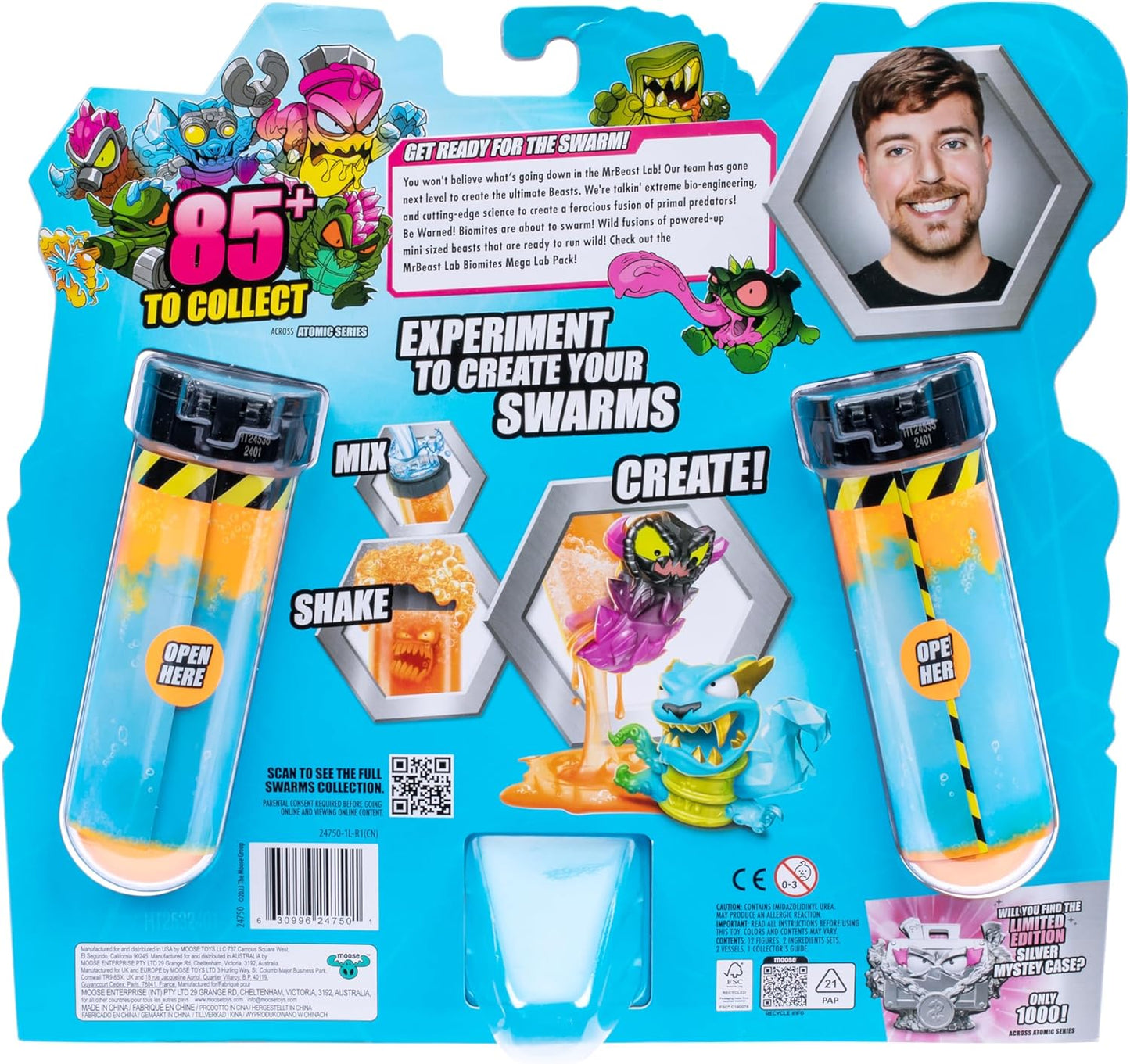 MrBeast Lab Swarms Series 2, Atomic Series 12 Pack – Python Panther