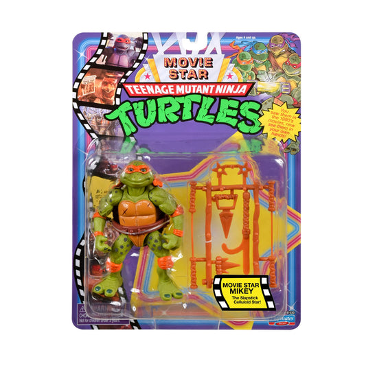 Teenage Mutant Ninja Turtles - Classic 1991 Movie Star Michelangelo