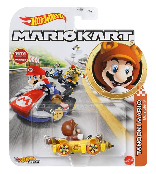 Hot Wheels - Mario Kart - Tanooki Mario