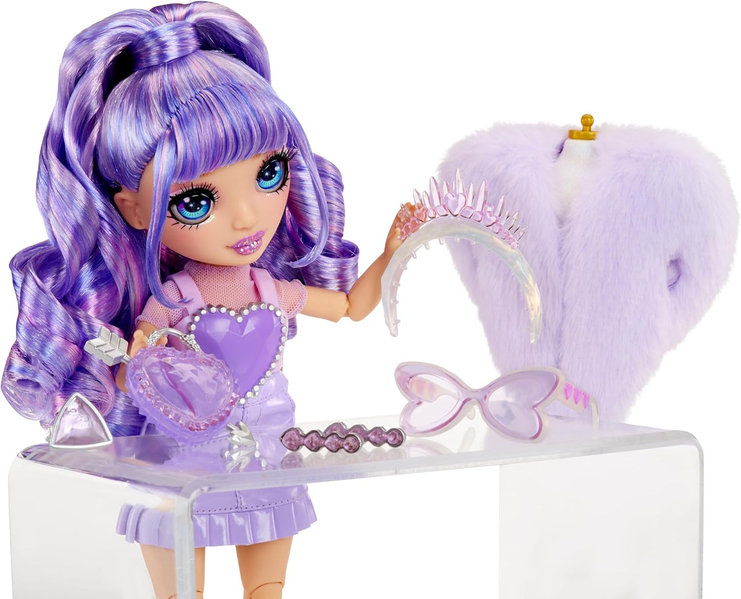 Rainbow High Crystal Fashion Doll - Violet Willow