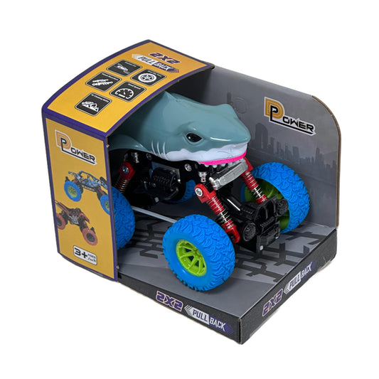 Crazy Truck Pull Back Truck - Shark