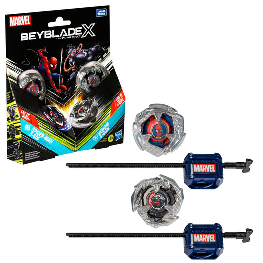 Beyblade - Marvel - Spider-Man 3-60F & Venom 3-80N Dual Pack