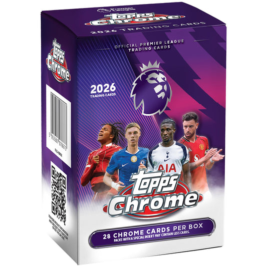 Topps Chrome - Premier League - Value Box - 2026