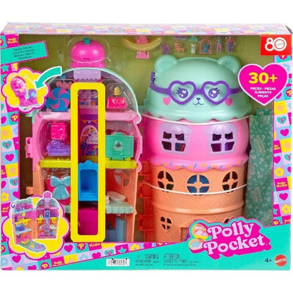 Polly Pocket - Micro Dolls & Large Gelato House Playset
