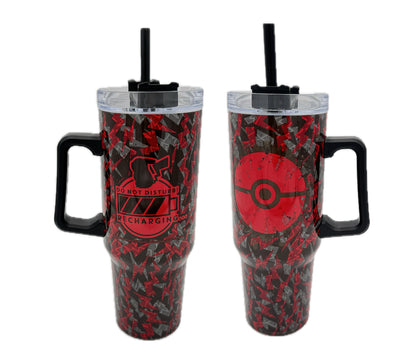 Pokemon - Pikachu Recharging - XXL Rambler Mug