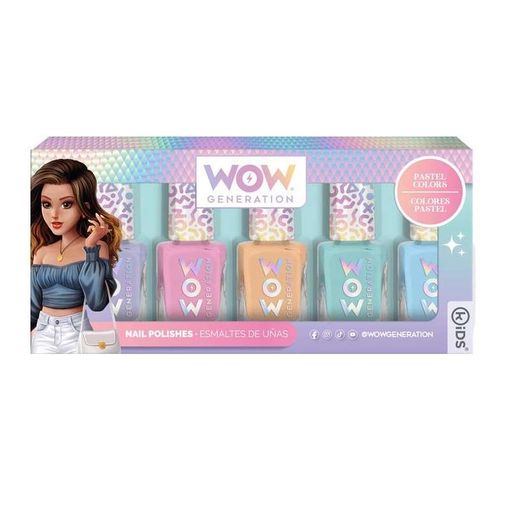 WOW Generation - 5-Pack Pastel Nail Polish