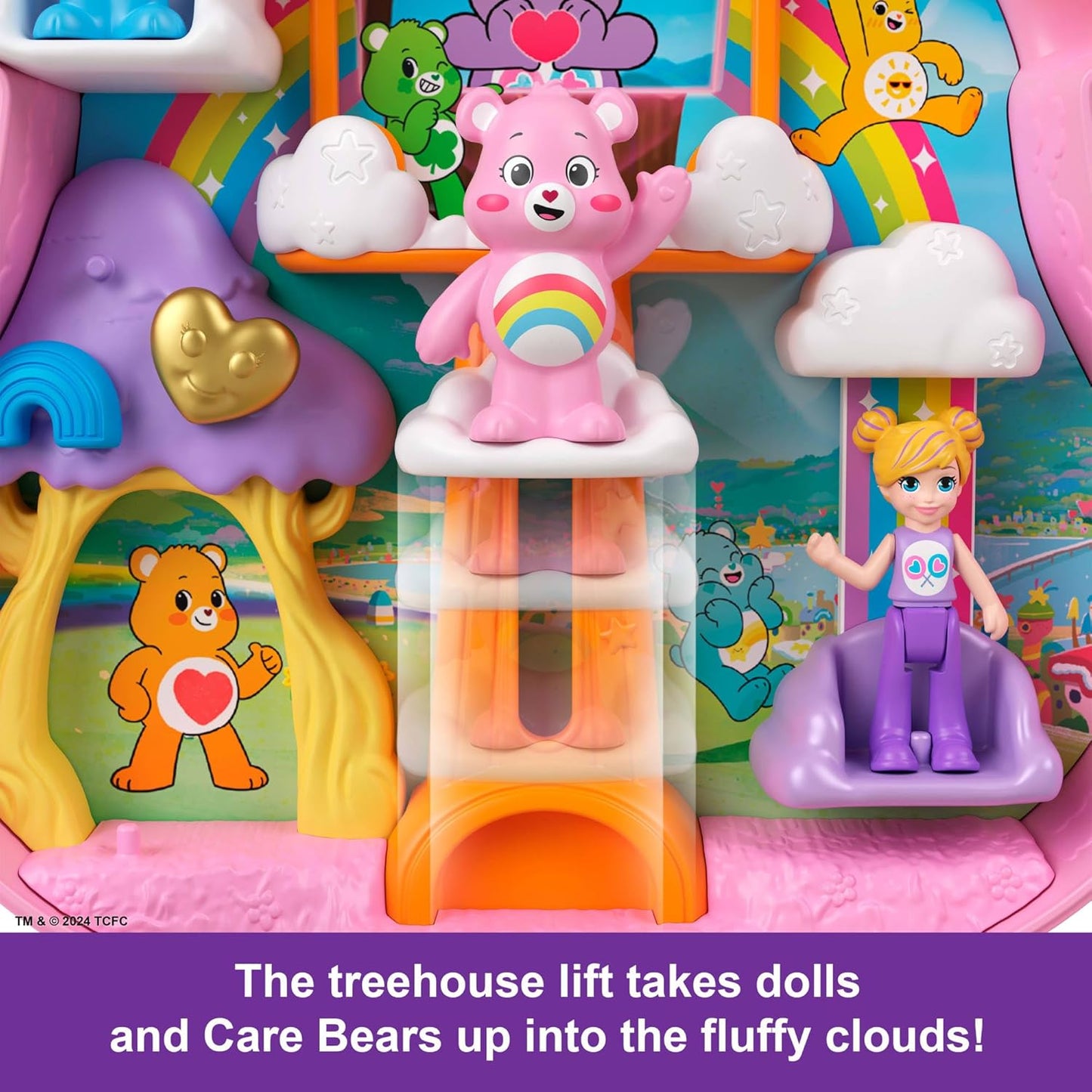 Polly Pocket - Care Bears Compact