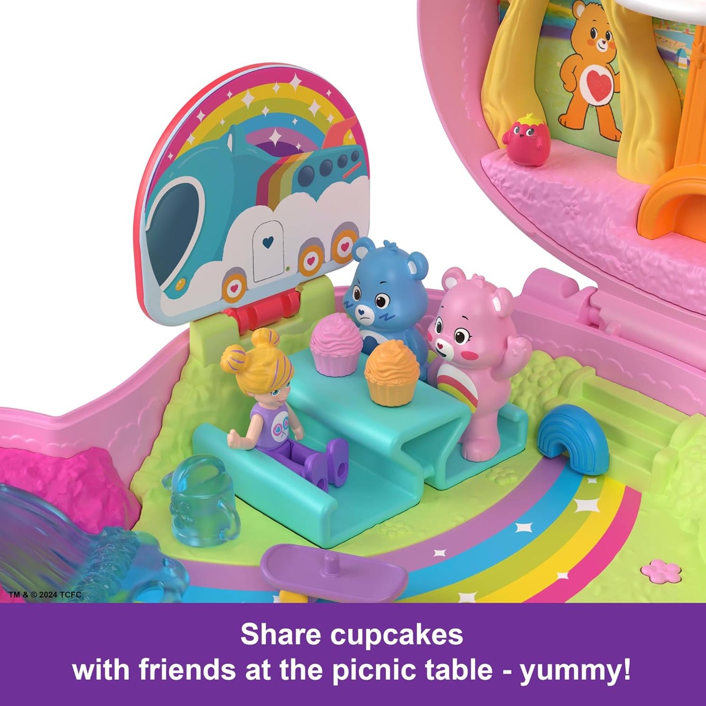 Polly Pocket - Care Bears Compact