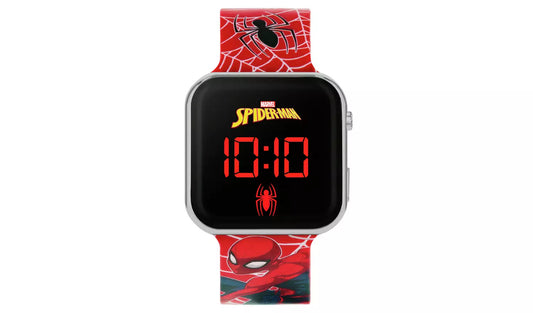 Disney Marvel Spider-Man - Red LED Watch